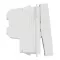 10AX intermediate switch screw 1 mod - white
