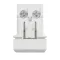 Pushbutton sw 10A loc LED 1 mod screw - white