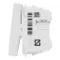 two-way switch 16A screws 1module - white