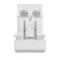 two-way switch 16A screws 1module - white