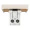 10AX one way switch screw 2 mod - Beige