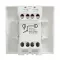 One-way switch 16A screws 2modules - white