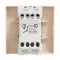 One-way switch 16A screws 2modules - Beige