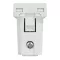 Euroamerican Socket outlet 1m shuttered - white