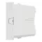 Euroamerican Socket outlet 1m shuttered - white