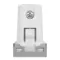 Schneider Electric Euroamerican Socket outlet 1m shuttered - Aluminium
