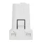Schneider Electric Italian socket outlet 16A 2P+E - white