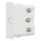 Schneider Electric Italian socket outlet 16A 2P+E - white