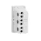 Schneider Electric Italian socket outlet 16A 2P+E - white