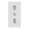 Schneider Electric Italian socket outlet 16A 2P+E - white