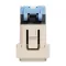 RJ45 single outlet Cat 6 UTP 1mod - Beige