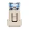 RJ45 single outlet Cat 6 STP 1mod - Beige