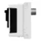 TV/FM/SAT, individual, 2 modules (1 cable) - white