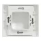 1gang frame IP44 white - white