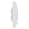 1gang frame IP44 white - white