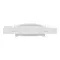 1gang frame IP44 white - white