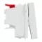 Schneider Electric Intermediate switch 10A 1module - white