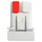 Schneider Electric Pushbutton switch 10A 1module - white