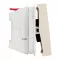 Schneider Electric One-way switch 10A 2modules - Beige