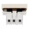 Schneider Electric One-way switch 10A 2modules - Beige