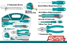 TOTAL 7PCS HANDTOOLS SET