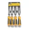 Wood Chisel Set Pro CrV 4pc (10,16,19,25mm) rolson