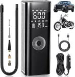 Digital Portable Air Compressor 12V 150PSI 7800mAh