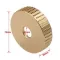 Round Wood Angle Grinding Wheel Sanding Carving  For Angle Grinder Tungsten Carbide 75mm