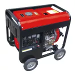 Diesel welding machine and Generator 5.0Kw 418CC 190A RODEO