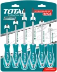 Total Screwdriver Set 6 Pcs THT250606