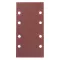 Pack of 10 P60 grit hook and loop sanding sheets