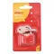 30mm Rhombic chrome plated iron padlock