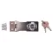 75mm (3") Self-locking hasp