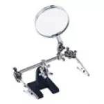 Helping Hand X2 Magnifying Glass 60mm Amtech