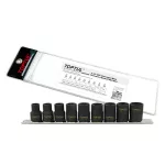 9PCS 1/2" DR. Damaged Bolt Remover Socket Rail Set TopTul