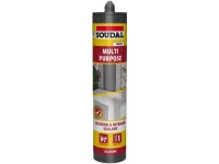 Soudal Multi-Purpose Silicone Sealant - Brilliant WHITE (290ml)