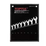 Hi-Performance Combination Wrench 15° Offset 14 PCS - POUCH BAG - METRIC TOPTUL