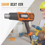 Professional Temperature Adjustable Heat Gun 2000W KYNKO