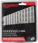 12 Pcs HSS Twist Drill Bits Set _RODEO