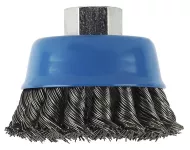 Bosch 2609256503 75 Mm M14 Wire Cup Brush Knotted Wire (Brass-coated)