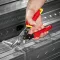 Milwaukee Metal Aviation Snips Straight Cut, Red