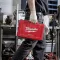 Milwaukee 1/4in Ratcheting Socket Set Metric, 28 Piece, Red