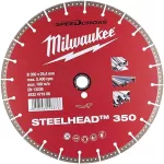 MILWAUKEE DH Steelhead Diamond Wet Cutting Disc 350 X 2.8 Mm