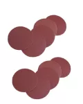 5" Paper Sanding Discs - 60-10 Pcs - No Hole Sanding Discs With Aluminum Oxide Adhesive Tape, Random...