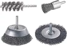 Wolfcraft Wire Brush Set