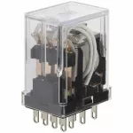 Relays 110/120VAC 7A DPDT (27.2mm 20.8mm 35.2mm) Plug-In General Purpose Relay