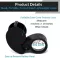 Illuminated Magnifier 40X 25mm Jeweler LED Lighted Loupe Loop With Case US