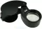 Illuminated Magnifier 40X 25mm Jeweler LED Lighted Loupe Loop With Case US