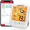 Bluetooth Wireless Temperature/Humidity Monitor, Large Backlit LCD, Indoor Room Hygrometer Gauge, Max/Min Records