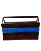 MTC Metal Tool Box 5 Compartments 51 * 22cm Heavy Duty